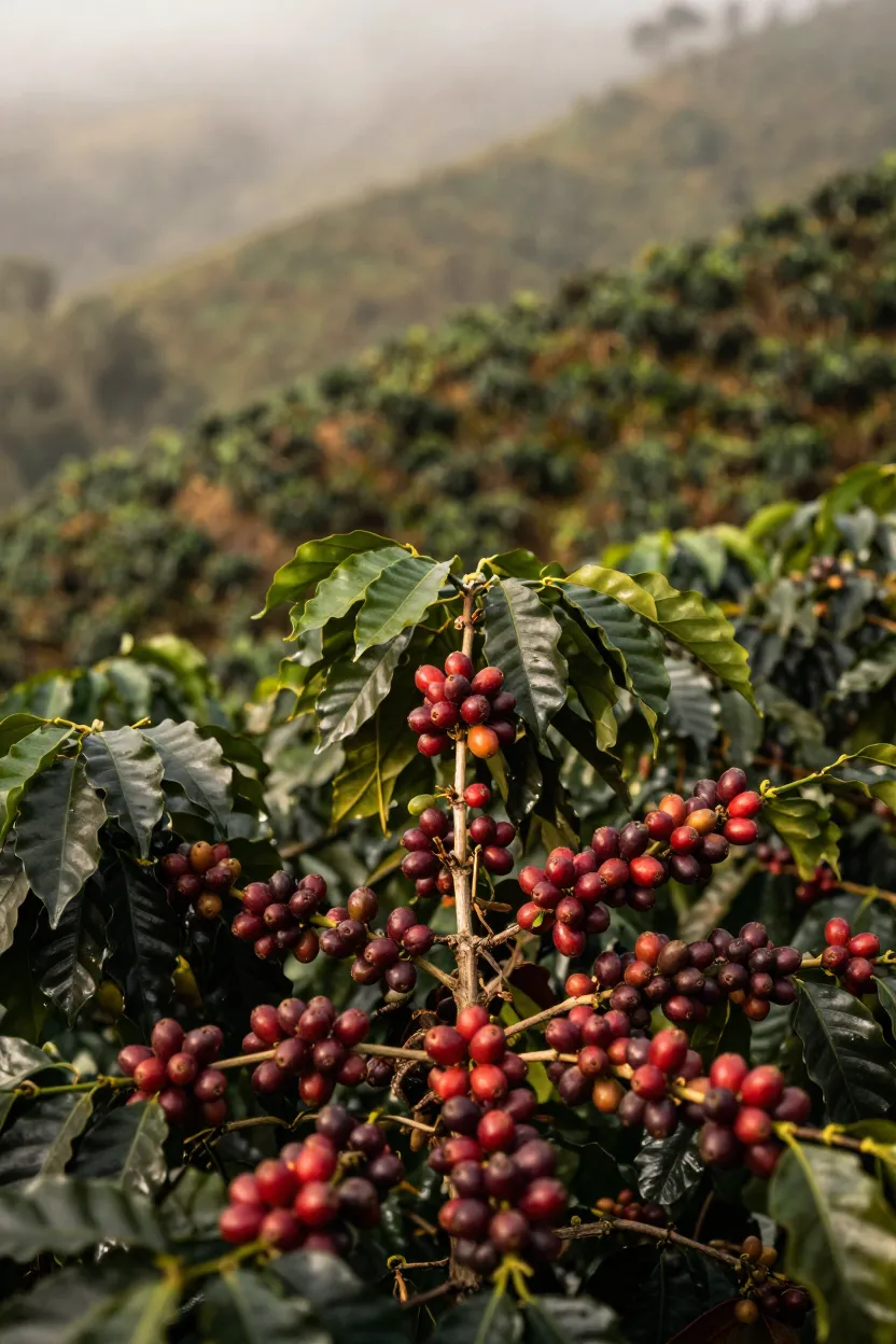 Coffee producing region or harvest