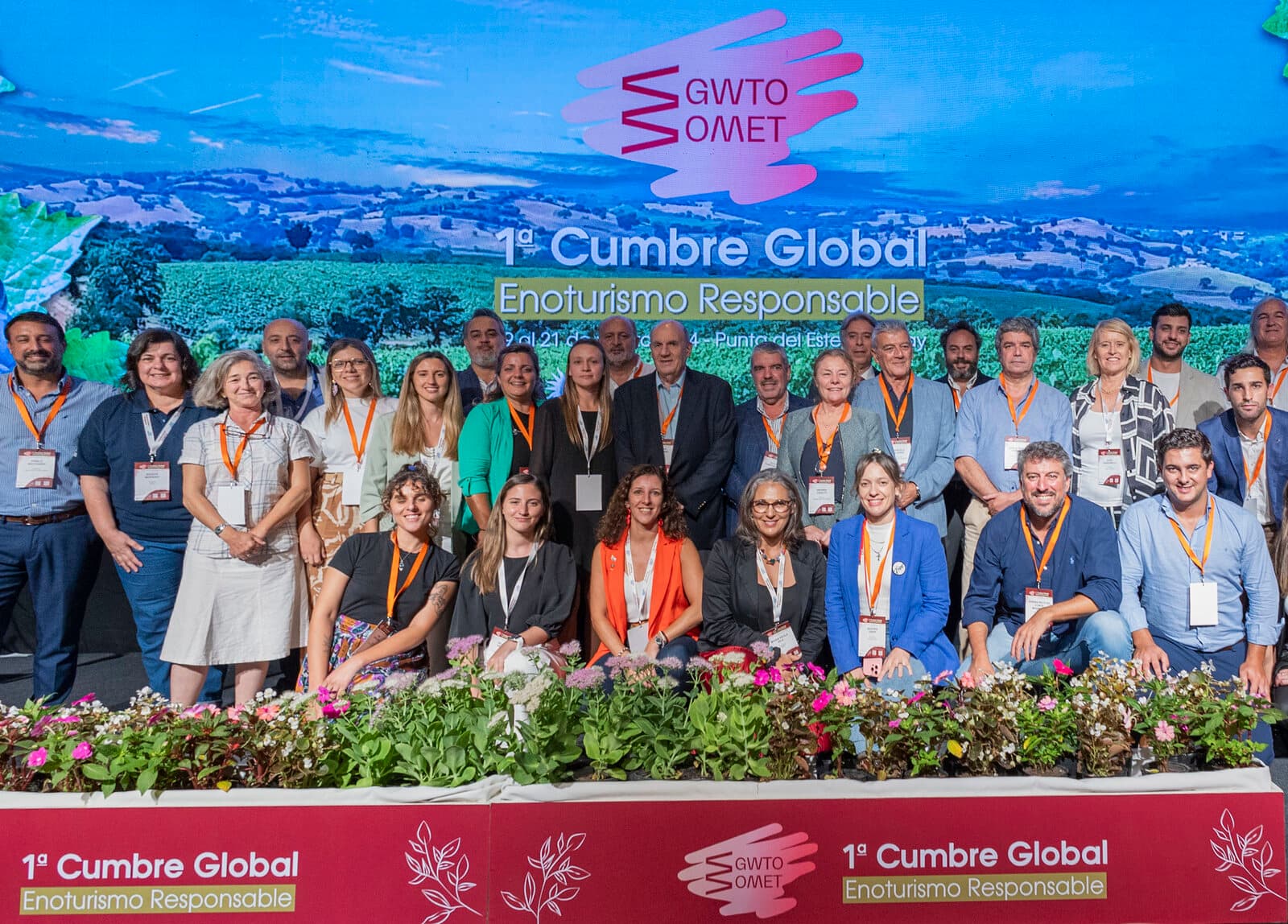 Participants of the GWTO 1st Global Summit on Responsible Wine Tourism